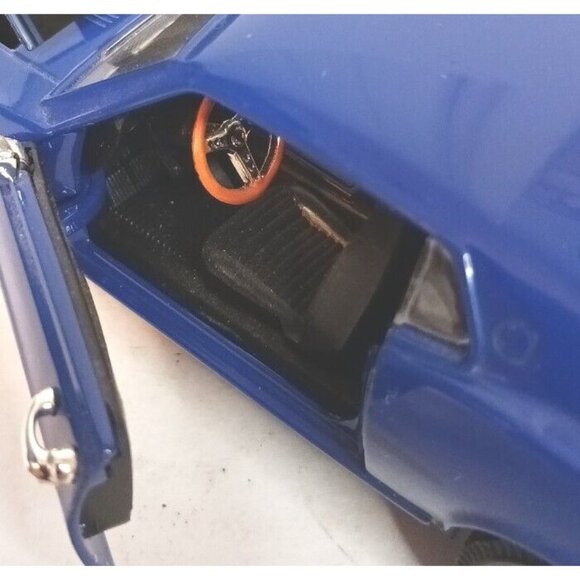 1969 Ford Mustang 302 Boss Arko Die Cast 1:34 Scale Hood Trunk Doors Open - Picture 7 of 11